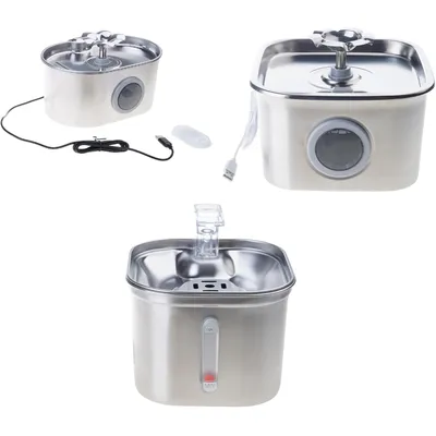 Distributeur électrique automatique 2,6 l animaux domestiques chats chiens Distributeur électrique automatique 2,6 l animaux domestiques chats chiens