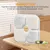 Convient pour Pixi Lot de 6 fontaines pour chat Élément filtrant, Blanc Convient pour Pixi Lot de 6 fontaines pour chat Élément filtrant, Blanc