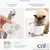 Cat it Pixi Lot de 6 fontaines pour chat, Blanc, 6 Unité (Lot de 1) Cat it Pixi Lot de 6 fontaines pour chat, Blanc, 6 Unité (Lot de 1)