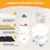 Convient pour Pixi Lot de 6 fontaines pour chat Élément filtrant, Blanc Convient pour Pixi Lot de 6 fontaines pour chat Élément filtrant, Blanc