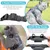 HausPets Arnés antiexplosión para gatos con correa – Suave – Gris M HausPets Arnés antiexplosión para gatos con correa – Suave – Gris M