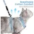 HausPets Harnais+Laisse chat S bleu 145cm