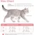 HausPets Harnais+Laisse chat S rose 145cm