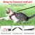 HausPets Laisse cuir Dexter 2m mousqueton laiton