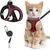 HausPets Laisse cuir Dexter 2m mousqueton laiton