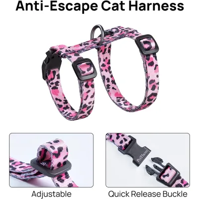 HausPets Laisse chiot arc-en-ciel 1,8m robuste