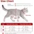 HausPets Harnais+Laisse chat S rouge 145cm