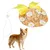 HausPets 3er Set Strohhut Hund Katze Gelb HausPets 3er Set Strohhut Hund Katze Gelb