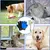 HausPets Gant de Brossage et Massage Respirant avec Peigne pour Animaux HausPets Gant de Brossage et Massage Respirant avec Peigne pour Animaux