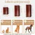 Brosse bois outil toilettage chiens, chats enlever la saleté lâche animaux Brosse bois outil toilettage chiens, chats enlever la saleté lâche animaux