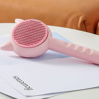 HausPets Brosse Auto-nettoyante avec Sac de Rangement pour Animaux HausPets Brosse Auto-nettoyante avec Sac de Rangement pour Animaux