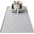 Tapis litière silicone 86x56 cm - Garoopion, imperméable, gris Tapis litière silicone 86x56 cm - Garoopion, imperméable, gris