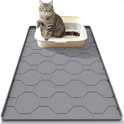 Tapis litière silicone XL 96x66 cm - Imperméable, durable