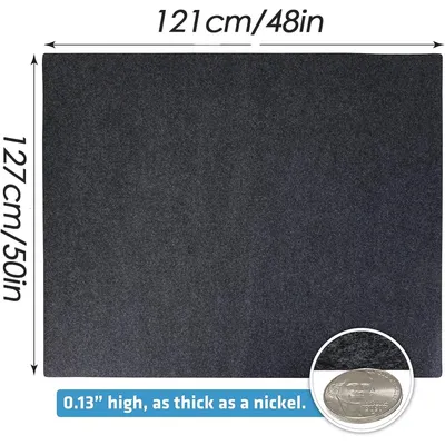 Tapis litière anti-dispersion 48x50" - Contrôle odeurs, foncé Tapis litière anti-dispersion 48x50" - Contrôle odeurs, foncé