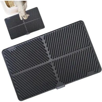Tapis litière pliable XL - Anti-dérapant, imperméable, sol Tapis litière pliable XL - Anti-dérapant, imperméable, sol