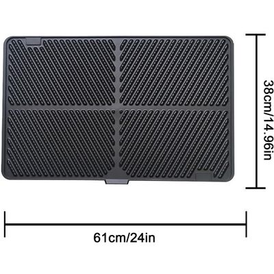 Tapis litière pliable XL - Anti-dérapant, imperméable, sol