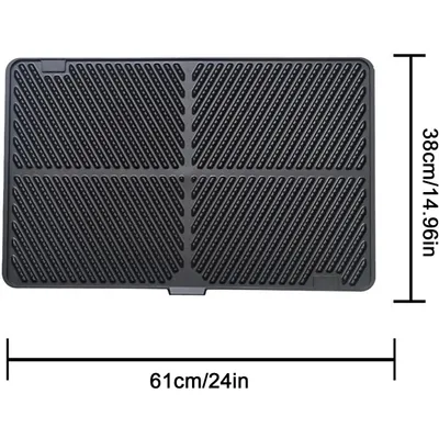Tapis litière pliable XL - Anti-dérapant, imperméable, sol Tapis litière pliable XL - Anti-dérapant, imperméable, sol