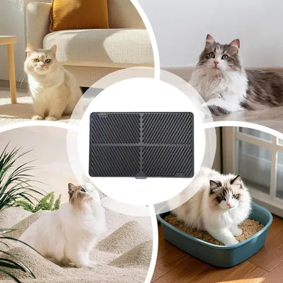 Tapis litière pliable XL - Anti-dérapant, imperméable, sol Tapis litière pliable XL - Anti-dérapant, imperméable, sol
