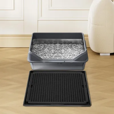 Tapis litière double couche 42x28.5x2 cm - Anti-urine, imperméable Tapis litière double couche 42x28.5x2 cm - Anti-urine, imperméable