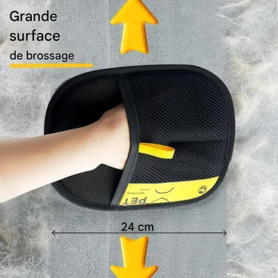 HausPets Gants anti-poils électrostatiques pour animaux de compagnie HausPets Gants anti-poils électrostatiques pour animaux de compagnie