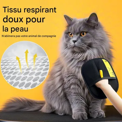 HausPets Gants anti-poils électrostatiques pour animaux de compagnie HausPets Gants anti-poils électrostatiques pour animaux de compagnie
