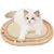 Planche gratter + piste balle sisal, jouet 2 en 1, 4 boules bois Planche gratter + piste balle sisal, jouet 2 en 1, 4 boules bois