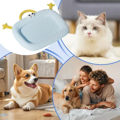 HausPets Tapis Rafraîchissant pour Animaux - Matelas Portable Lavable