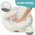HausPets Lit Rond Chat, Panier Lavable Antidérapant Douillet Crème HausPets Lit Rond Chat, Panier Lavable Antidérapant Douillet Crème