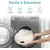 HausPets Cama redonda gatos, cesta, lavable antideslizante, color crema HausPets Cama redonda gatos, cesta, lavable antideslizante, color crema