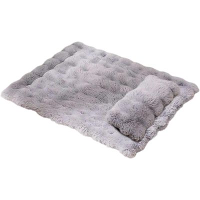 HausPets Tapis de Repos en Peluche pour Chien et Chat