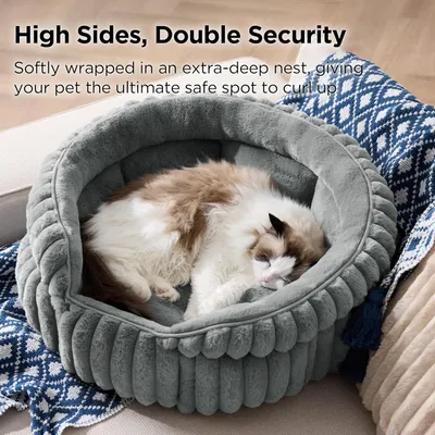 HausPets Lit Rond Lavable pour Chat et Chien HausPets Lit Rond Lavable pour Chat et Chien