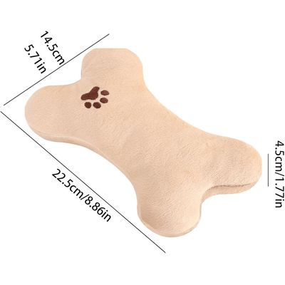 HausPets Coussin en Forme d'Os pour Chien et Chat