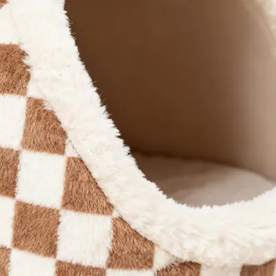 HausPets Tunnel Bed pour Chat - Maison Pliable avec Coussin HausPets Tunnel Bed pour Chat - Maison Pliable avec Coussin