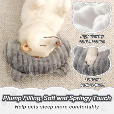 HausPets Coussin Apaisant Lavable Chien Chat - Oreiller Multi-Usage HausPets Coussin Apaisant Lavable Chien Chat - Oreiller Multi-Usage