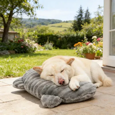 HausPets Coussin Apaisant Lavable Chien Chat - Oreiller Multi-Usage HausPets Coussin Apaisant Lavable Chien Chat - Oreiller Multi-Usage