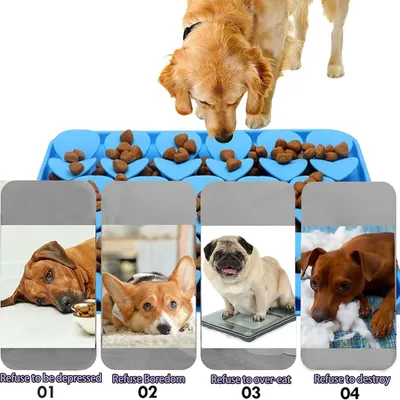 FurryFusion Leck- und Schnüffelmatte für Hunde und Katzen FurryFusion Leck- und Schnüffelmatte für Hunde und Katzen