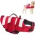 HausPets Chaleco salvavidas ajustable para perros asa suave, rojo, talla M HausPets Chaleco salvavidas ajustable para perros asa suave, rojo, talla M