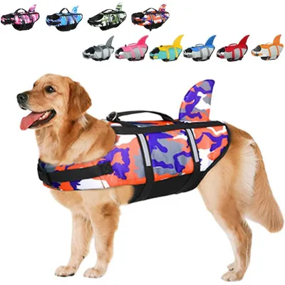 Schwimmweste für kleine/mittlere/große Hunde mit Griff, reflektierend, XL Schwimmweste für kleine/mittlere/große Hunde mit Griff, reflektierend, XL