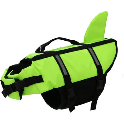 Gut sichtbarer Hundebadeanzug, Pool und Meer, Rettungsmantel L Gut sichtbarer Hundebadeanzug, Pool und Meer, Rettungsmantel L