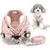 HausPets Harnais Anti-Traction Réglable et Réfléchissant pour Petit Chien HausPets Harnais Anti-Traction Réglable et Réfléchissant pour Petit Chien