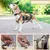Harnais anti-traction chien réfléchissant, beige + anneau poitrine, L Harnais anti-traction chien réfléchissant, beige + anneau poitrine, L