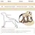 Harnais anti-traction chien réfléchissant, beige + anneau poitrine, L Harnais anti-traction chien réfléchissant, beige + anneau poitrine, L