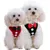 HausPets Hundegeschirr mit Fliege und Leine für Partys & Hochzeiten