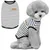 HausPets Gestreiftes Hunde T-Shirt - Baumwolle, Klein, Schwarz M HausPets Gestreiftes Hunde T-Shirt - Baumwolle, Klein, Schwarz M