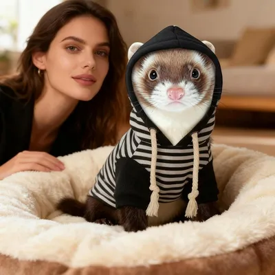 HausPets Pullover Frettchen Katze Hund weich Geschirr HausPets Pullover Frettchen Katze Hund weich Geschirr