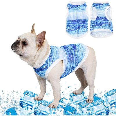 HausPets Hunde Kühleweste - Blau, Mikrofaser, Größe s