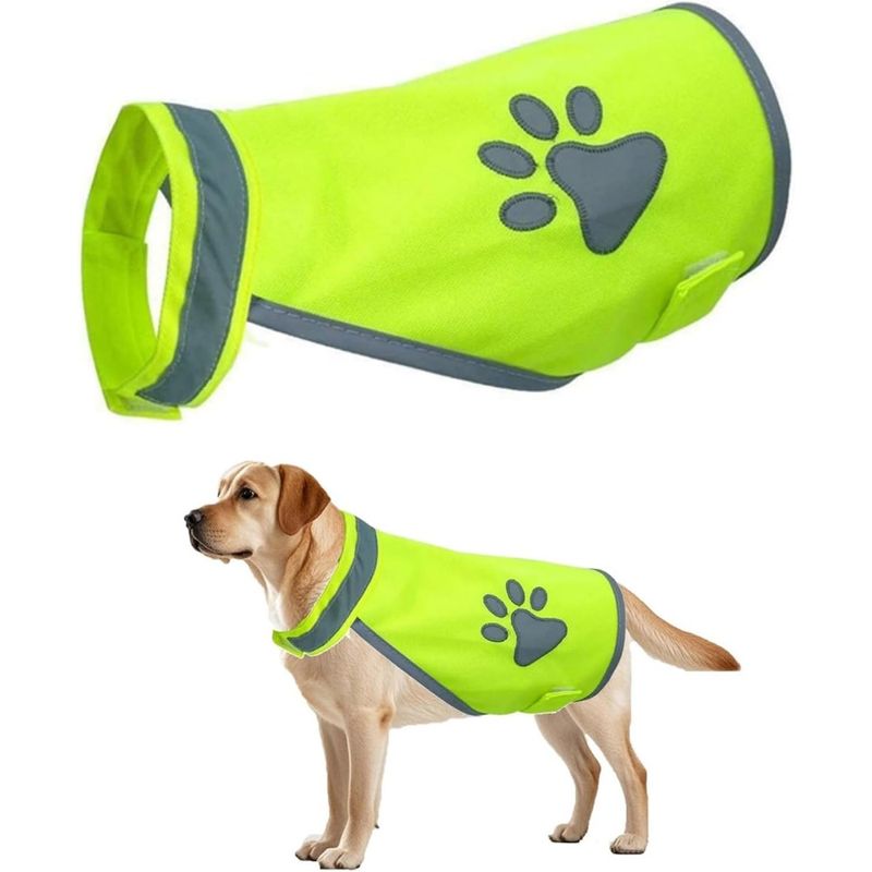 HausPets Hunde Rettungsweste - Reflektierend, Mesh, Größe S