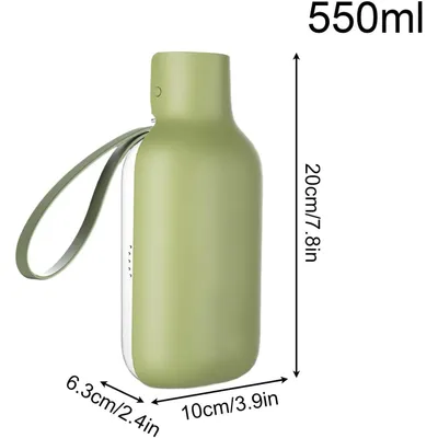 HausPets Trinkflasche 550ml dicht unterteilt mit Schlaufe HausPets Trinkflasche 550ml dicht unterteilt mit Schlaufe