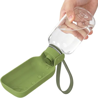 HausPets Bouteille d'eau de 550 ml anti-fuite pour chiens et chats HausPets Bouteille d'eau de 550 ml anti-fuite pour chiens et chats