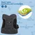 HausPets Harnais Chat Chien Laisse Réglable Gilet Respirant Noir S